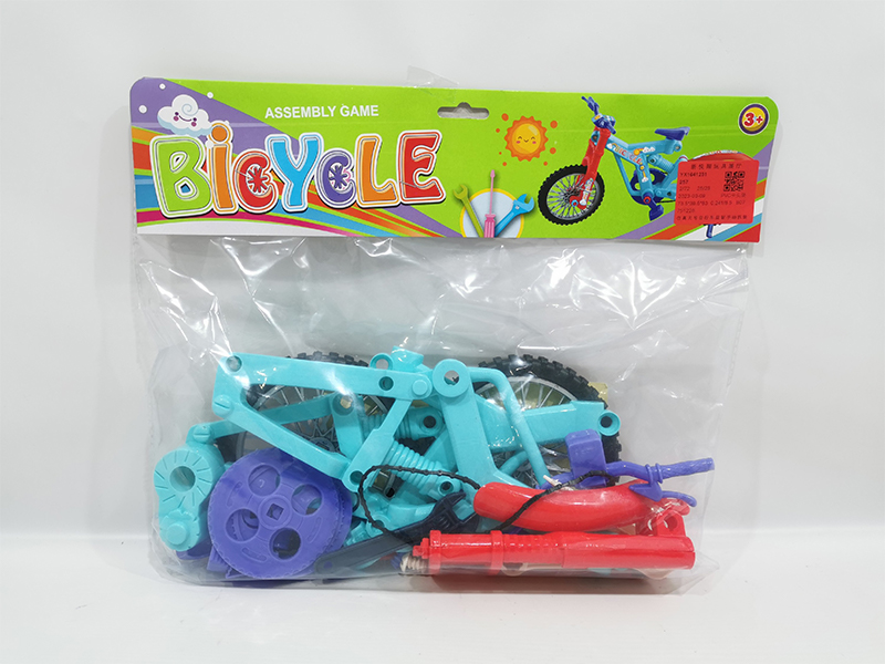 Diy Simulate Large Bicycle Puzzle