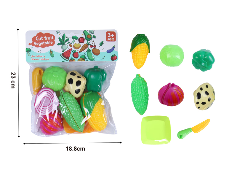 8Pcs Vegetable Toy