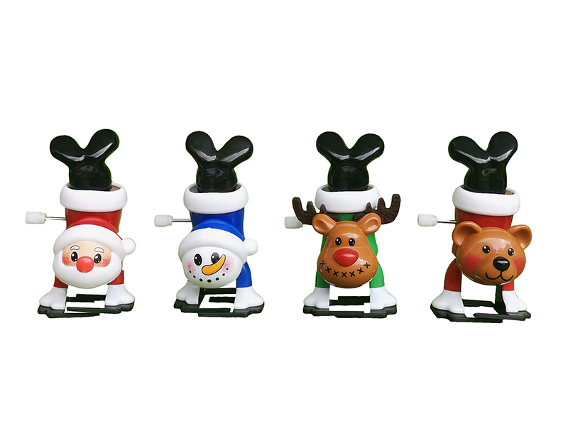 Wind Up Inverted Santa Claus/Snowman/Penguin/Bear