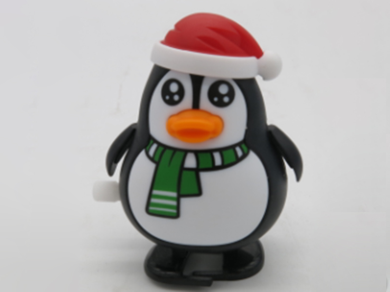 Wind Up Christmas Penguin