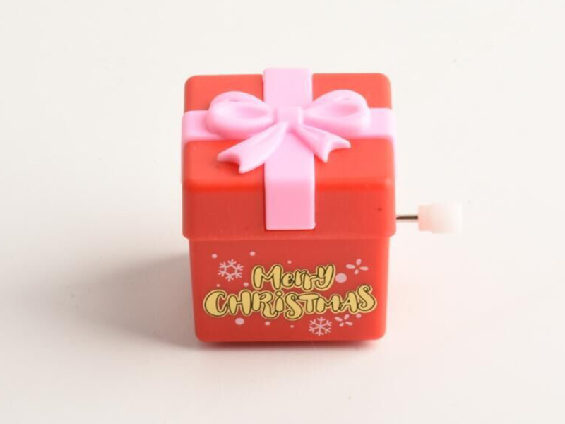 Wind Up Christmas Gift Box
