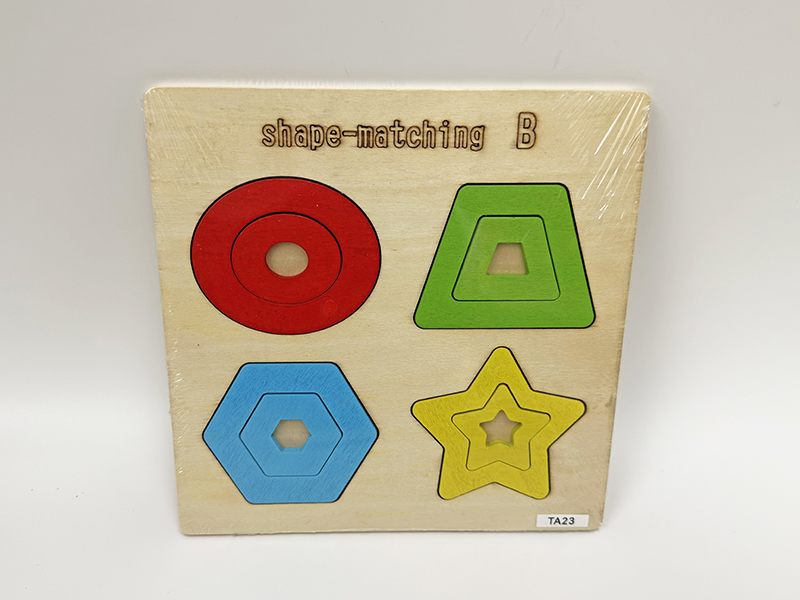 Wooden Shape Puzzle Toy