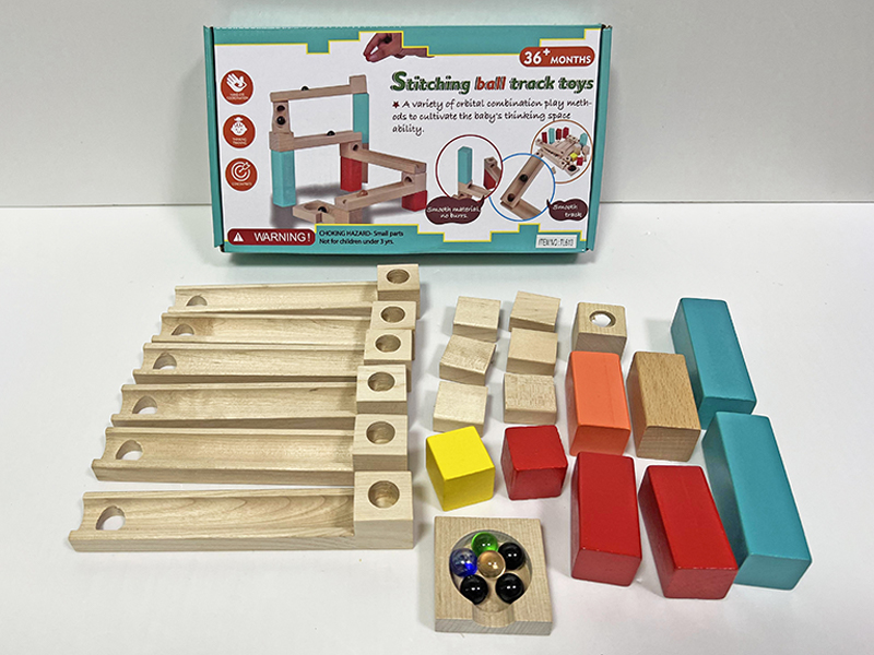 Wooden Ball Track Toy