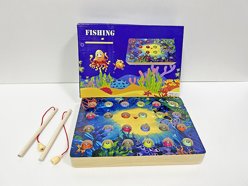 Wood Fishing Toy