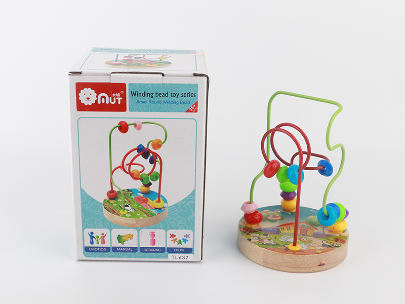 Wooden Poultry Wrapping Beads