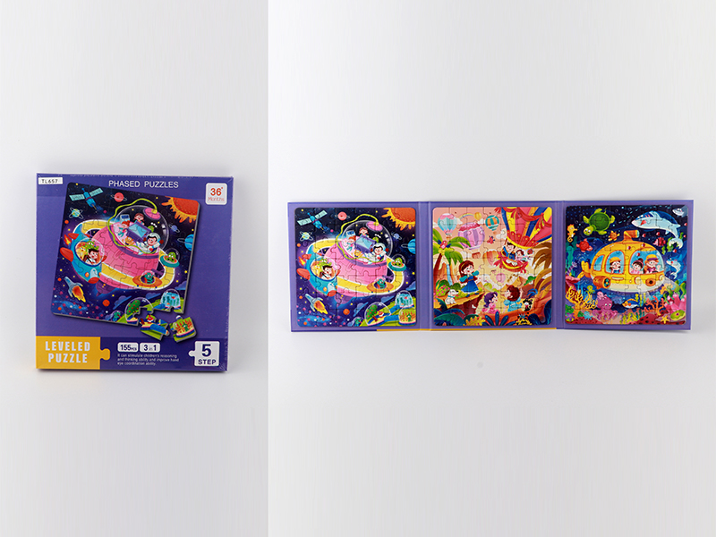 Magnetic Advanced Cosmic Space Puzzle