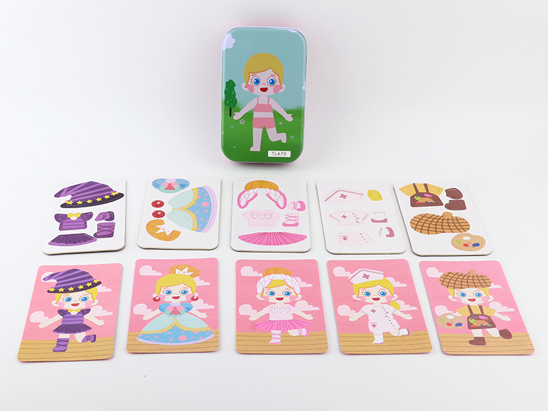 Magnetic Girl Dressing Toy