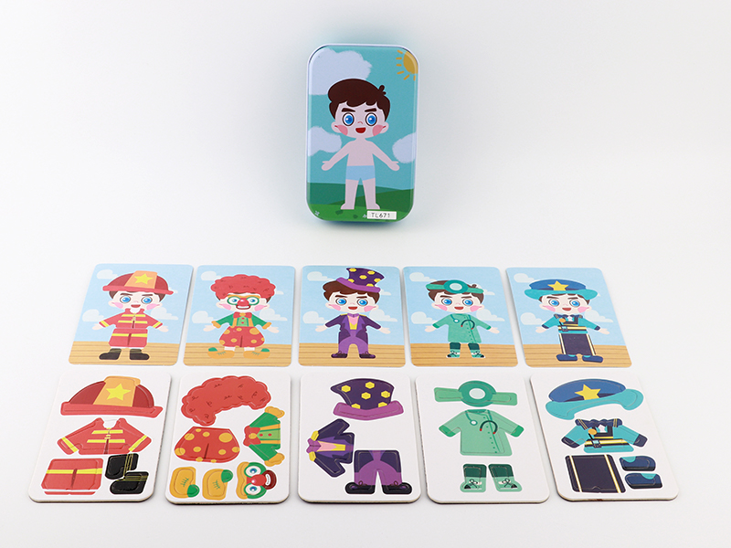 Magnetic Boy Dressing Toy