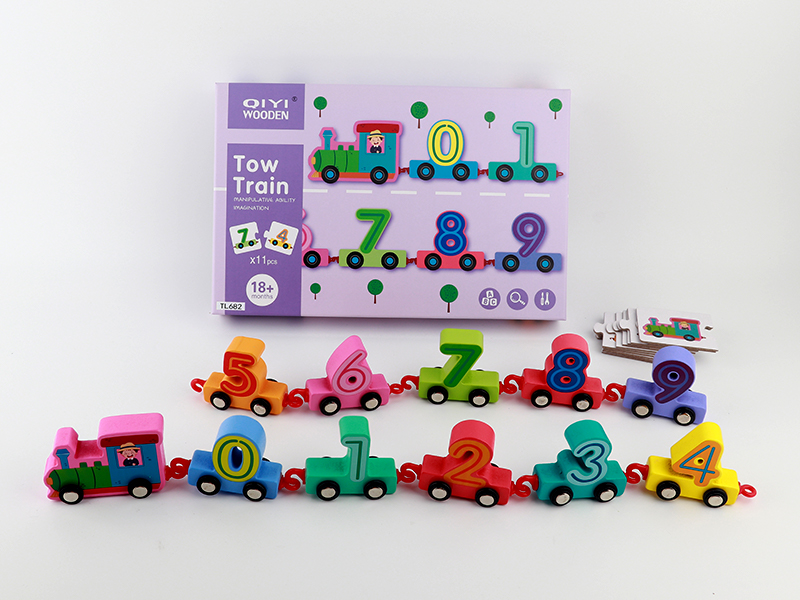 Wooden Digital Train