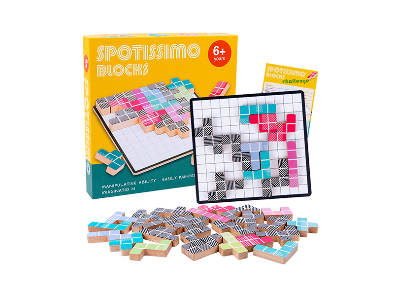 Wooden Block Building Blocks Toy