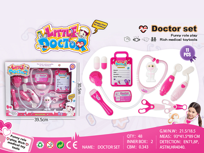 Girls Doctor Set 11pcs