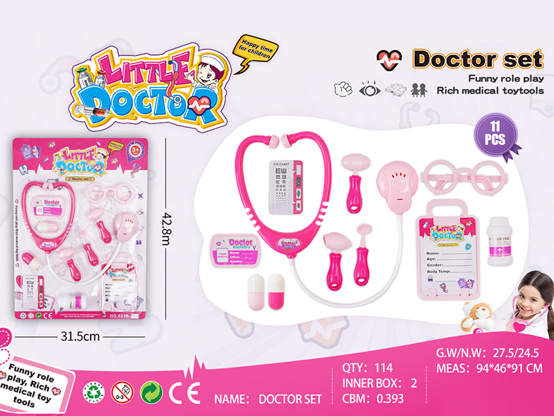 Girls Doctor Set 11pcs