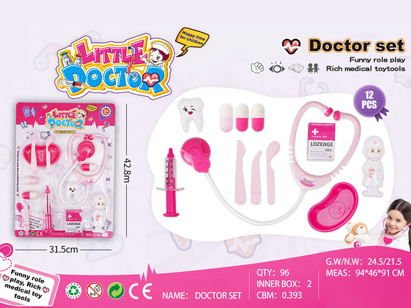 Girls Doctor Set 12pcs