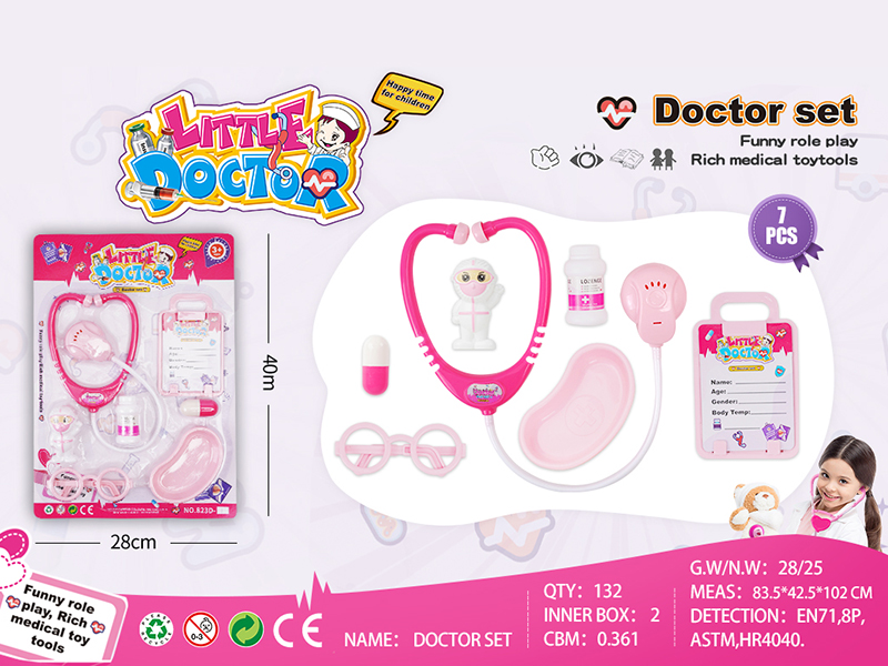 Girls Doctor Set 7pcs