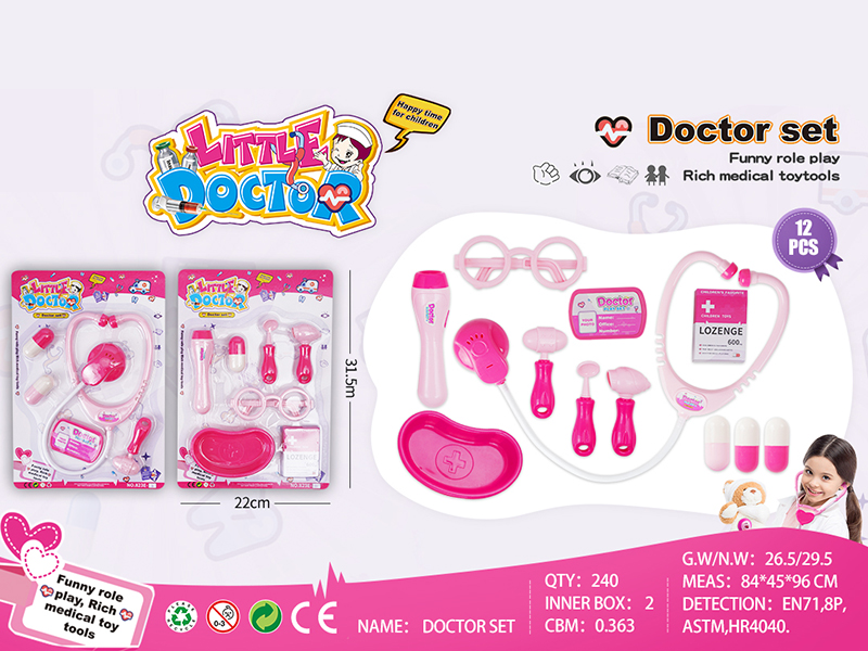 Girls Doctor Set 12pcs