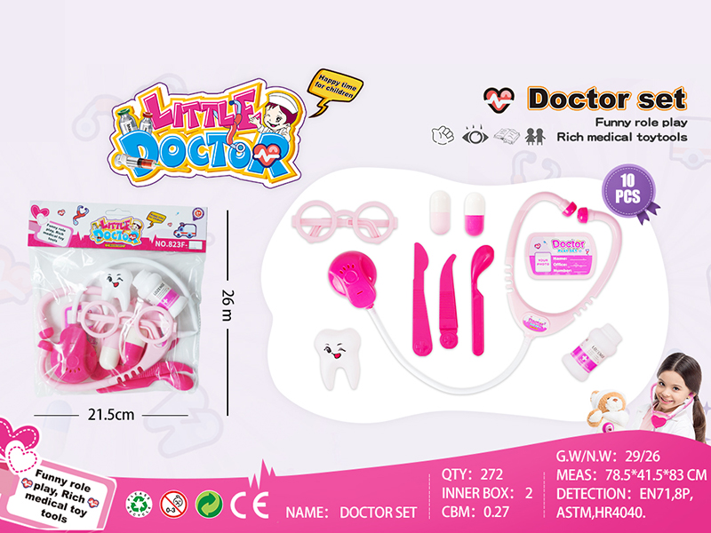 Girls Doctor Set 10pcs