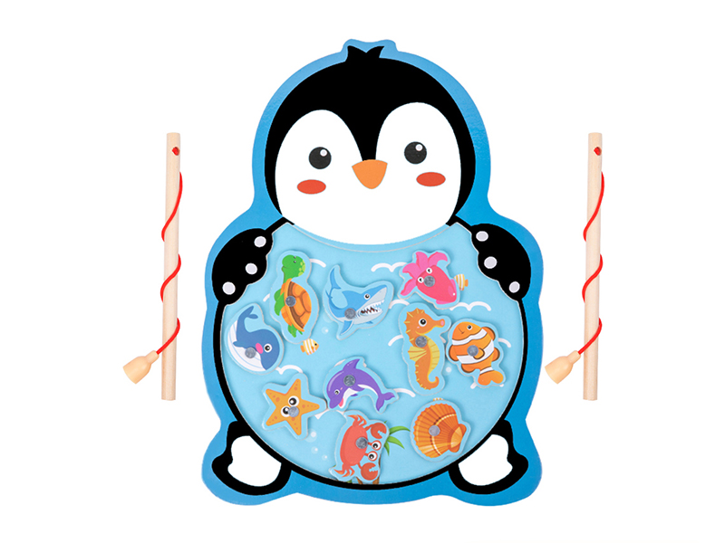 Wooden Magnetic Fishing Toys