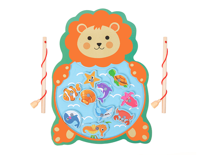 Wooden Magnetic Fishing Toys