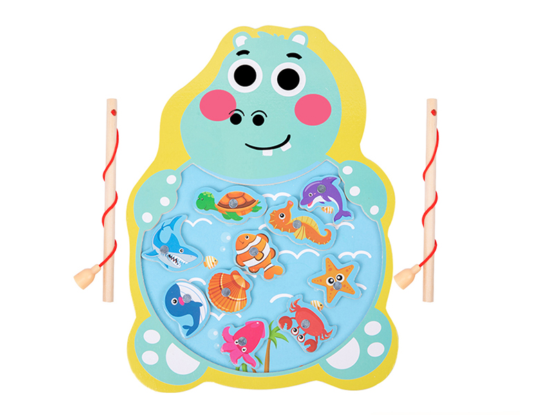 Wooden Magnetic Fishing Toys