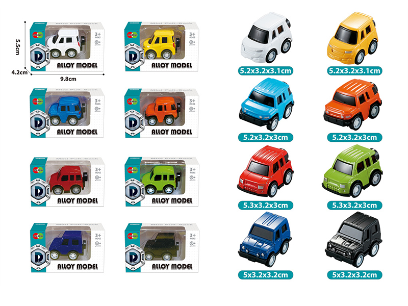 Mini Q Edition Pull Back Alloy Car