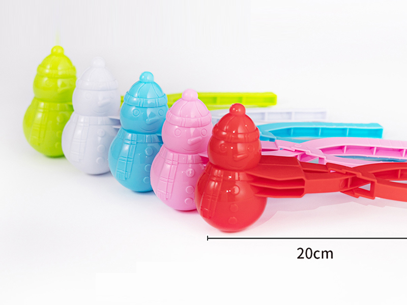 20Cm Snowman Snowball Clip