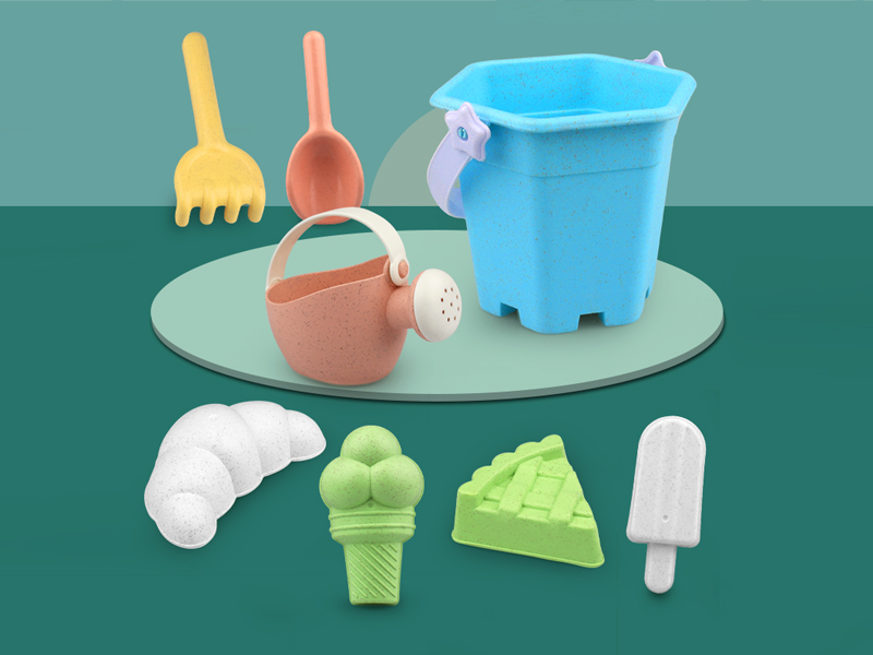 8Pcs Beach Bucket Set