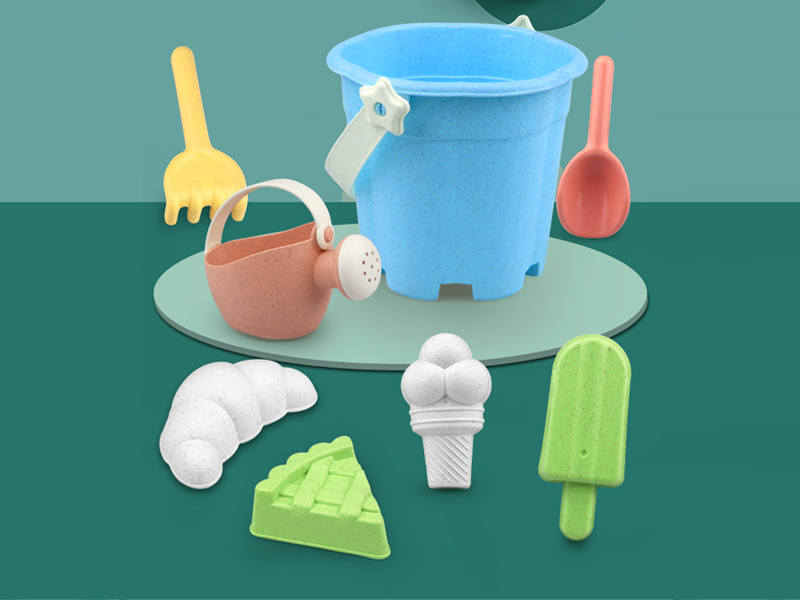 8Pcs Beach Bucket Set