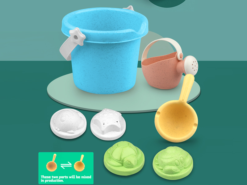 7Pcs Beach Bucket Set