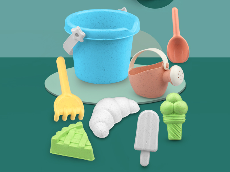 8Pcs Beach Bucket Set