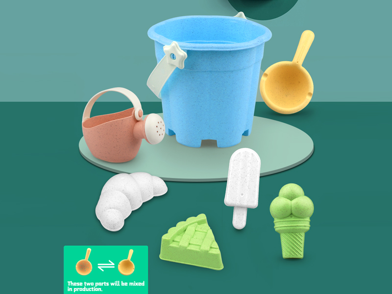 7Pcs Beach Bucket Set