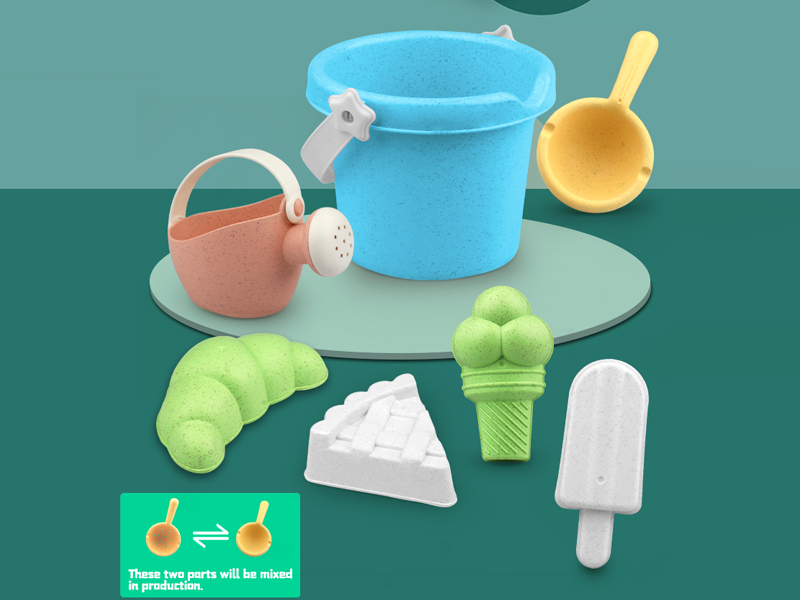 7Pcs Beach Bucket Set