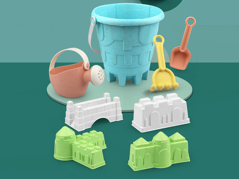 8Pcs Beach Bucket Set