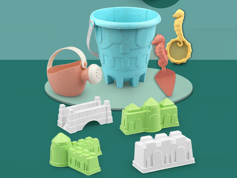 8Pcs Beach Bucket Set