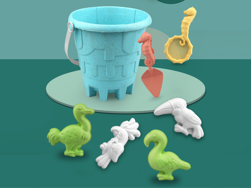 7Pcs Beach Bucket Set