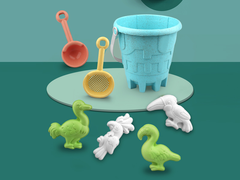 7Pcs Beach Bucket Set