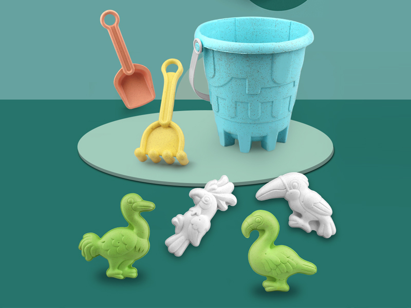 7Pcs Beach Bucket Set