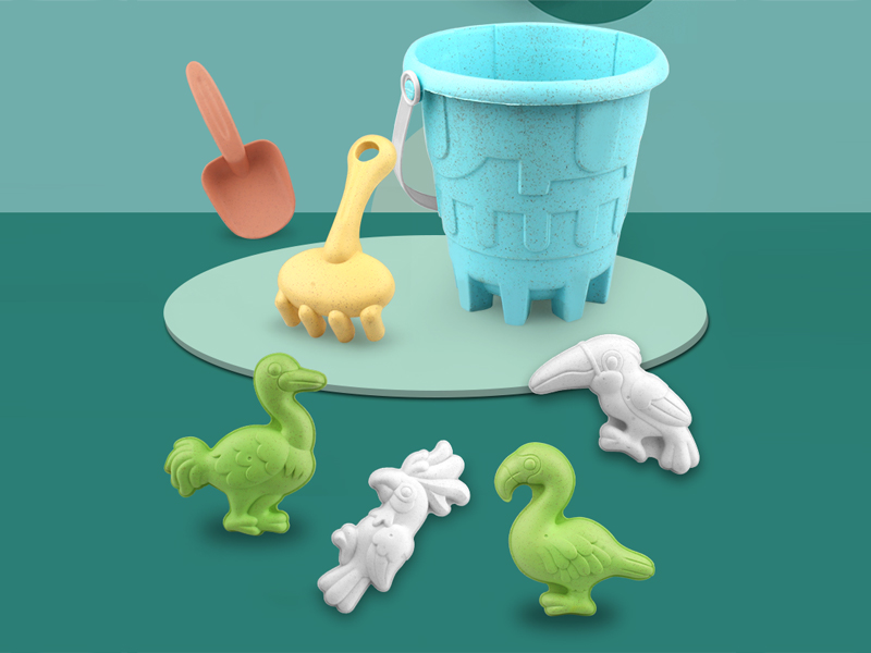 7Pcs Beach Bucket Set