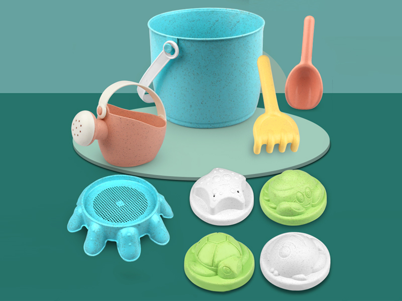 9Pcs Beach Bucket Set