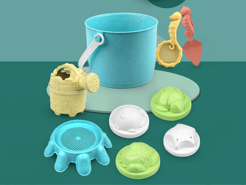 9Pcs Beach Bucket Set