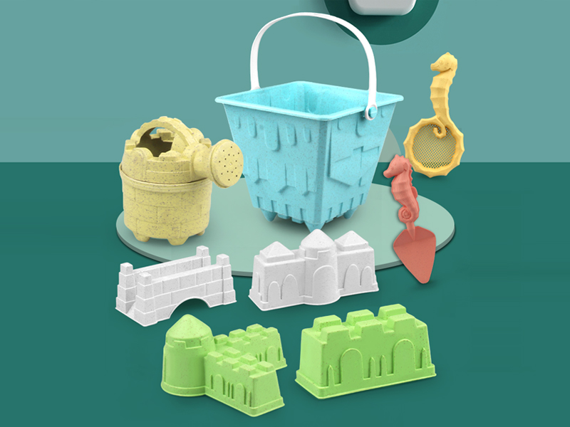 8Pcs Beach Bucket Set