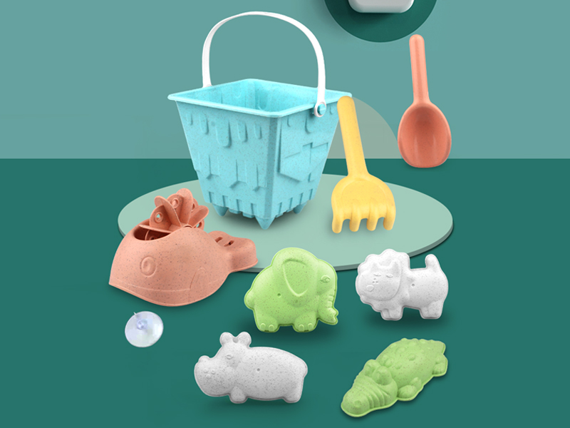 9Pcs Beach Bucket Set