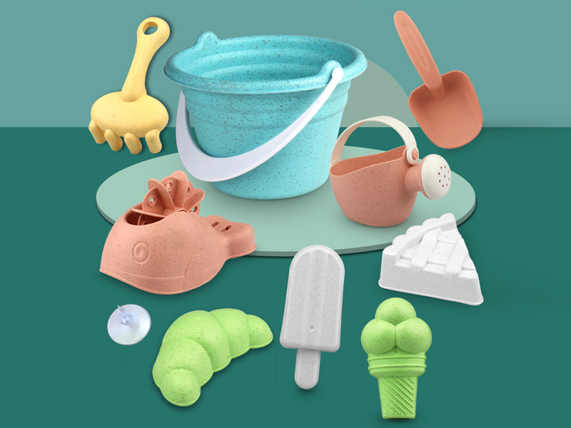 10Pcs Beach Bucket Set