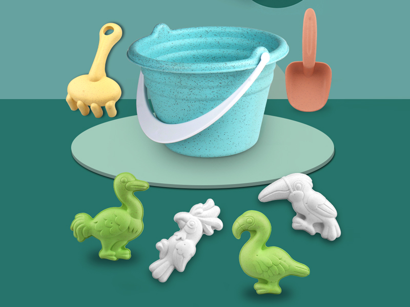 7Pcs Beach Bucket Set