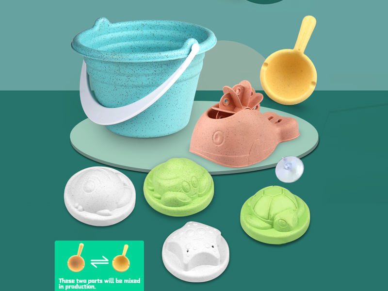 8Pcs Beach Bucket Set