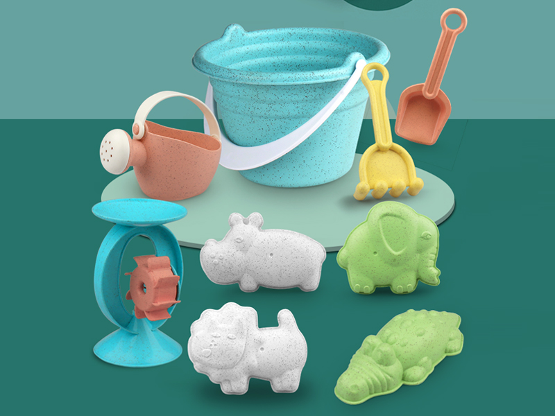 9Pcs Beach Bucket Set