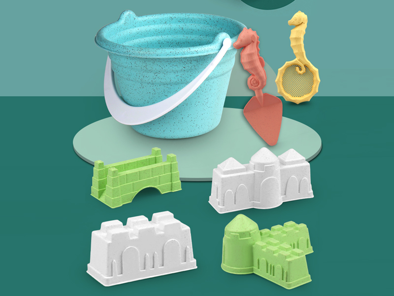 7Pcs Beach Bucket Set