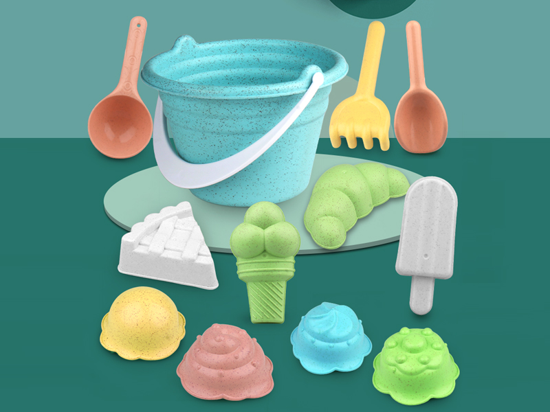 12Pcs Beach Bucket Set