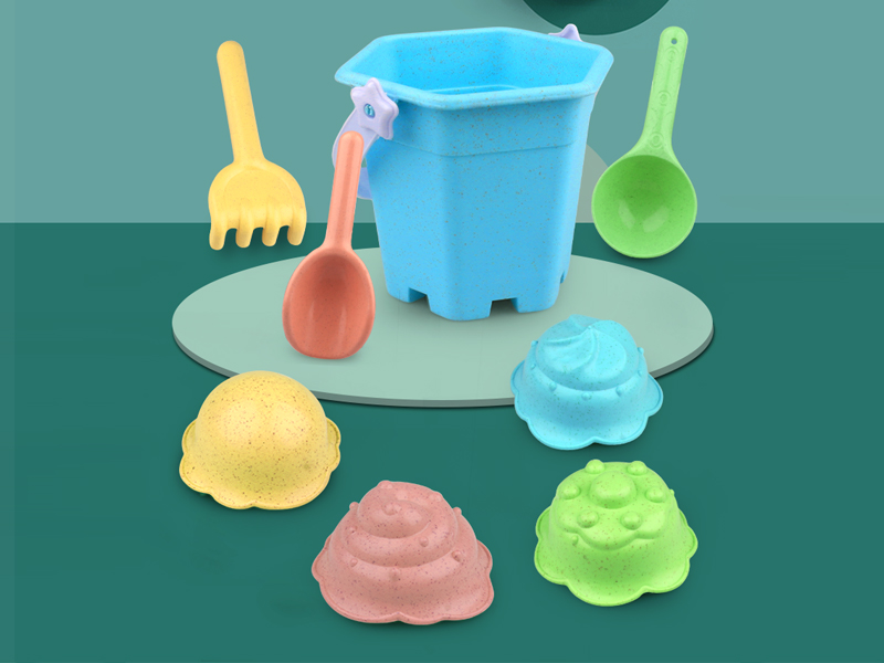 8Pcs Beach Bucket Set