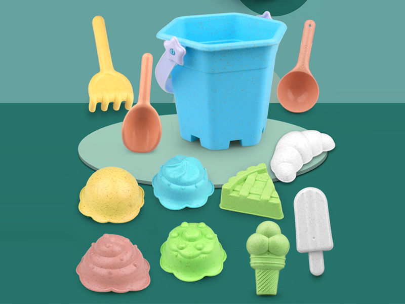 12Pcs Beach Bucket Set