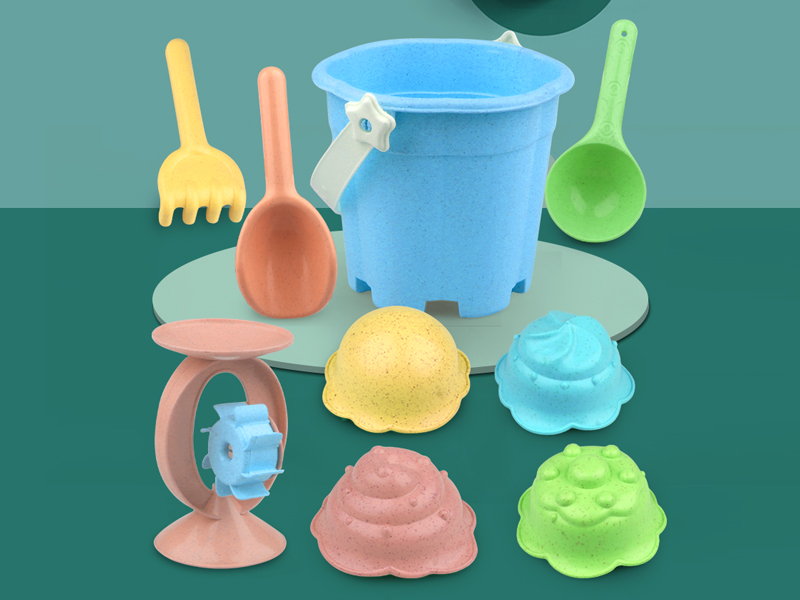 9Pcs Beach Bucket Set